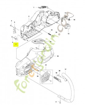Arrêt de chaine Husqvarna ref. 505288501