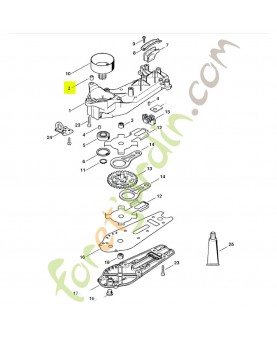 Douille Stihl réf. 0000-988-8600. Pièce de rechange Stihl