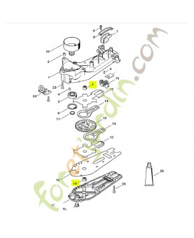 Douille à aiguilles 8x12x8 Stihl réf. 9513-003-0912