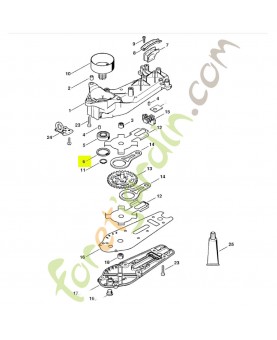 Anneau sécurité 32x1.2 Stihl réf. 9456-621-3600- Pièce de rechange stihl