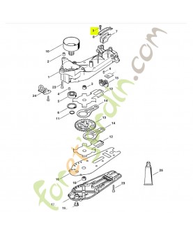 Vis cylindrique IS-D4x18 Stihl réf. 9075-478-3018
