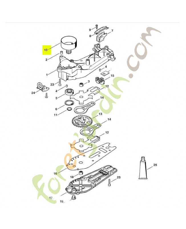 Cloche embrayage Stihl réf. 4237-160-2902