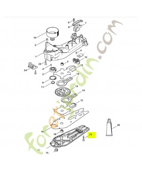 Vis cylindrique IS-D5x24 Stihl réf. 9075-478-4159