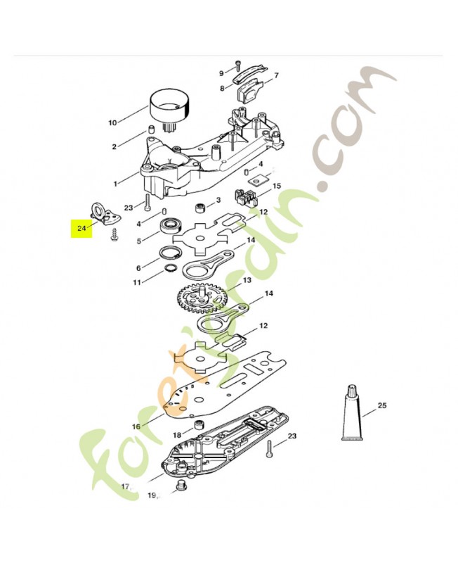 Butoir d'arrêt Stihl réf. 4237-790-9700