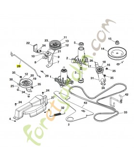 Maillon Husqvarna ref. 592866101