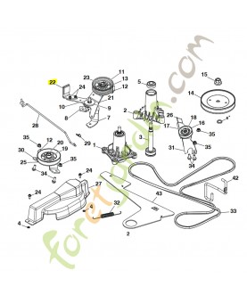 Frein Husqvarna ref. 592854902