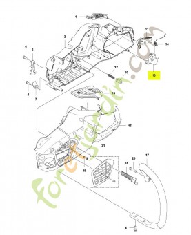 Levier Husqvarna ref. 595834001