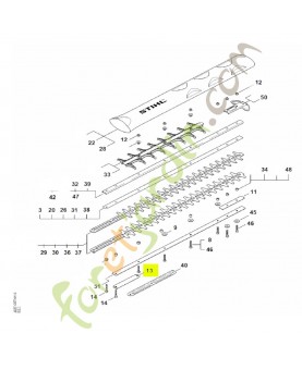 Renfort Stihl réf. HA02-711-4801