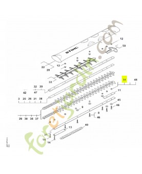 Douille 8 x 5,62 mm Stihl réf. 4237-641-4901