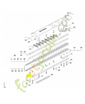 Douille 5,57 mm Stihl réf. 4237-711-2501