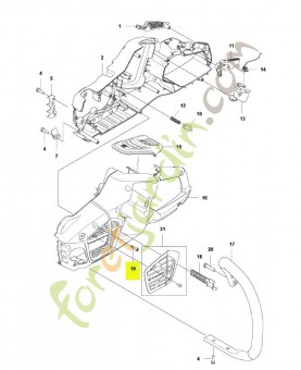 Vis Husqvarna réf : 580292901