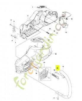 Vis Husqvarna ref. 525798103