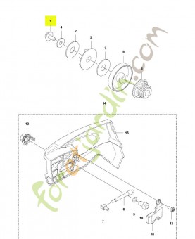 Vis Husqvarna réf. 525755105