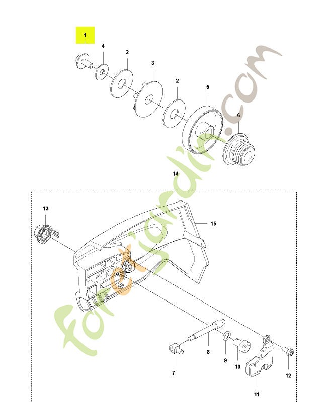 Vis Husqvarna réf. 525755105