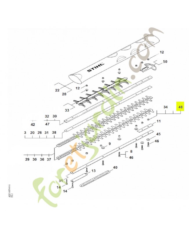 Douille 8x4,5mm Stihl réf. 4237-641-4902