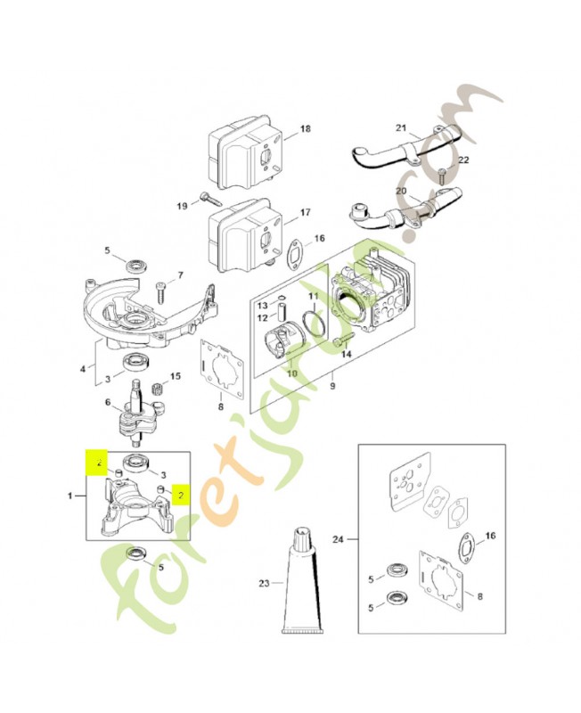 Douille Stihl réf. 0000-988-8600