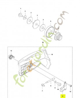 Couvercle Husqvarna ref. 505214501