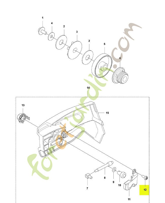 Vis Husqvarna ref. 526221801