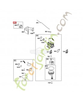 590549 entretoise - carburateur