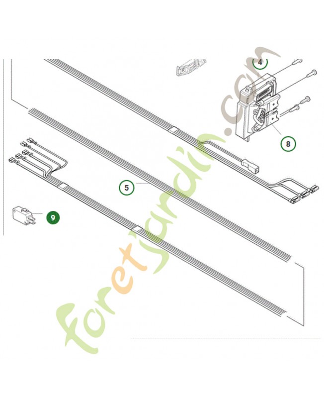 Relais Husqvarna ref. 574316001