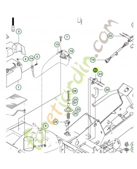 Relais Husqvarna ref. 574316001