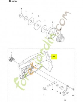 Carter d'embrayage Husqvarna ref. 594030202