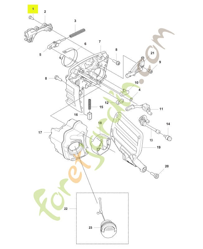Vis Husqvarna ref. 526221801