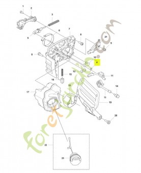 Rondelle Husqvarna ref. 596302401