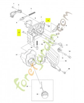Vis Husqvarna réf : 573925801