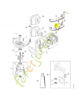 Tube de gaz Stihl réf. 4237-140-3402