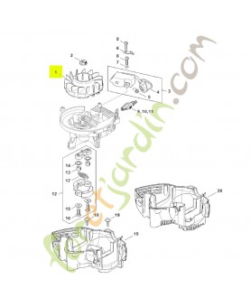 Rotor Stihl réf. 4237-400-1202