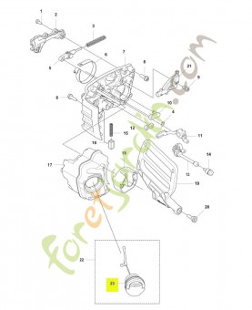 Joint Husqvarna ref. 537215001