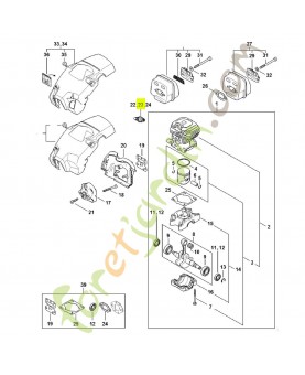 Bougie ZK C 10 Stihl réf. 0000-400-7025