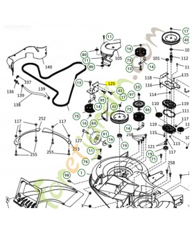 Support réf. Husqvarna 532436994