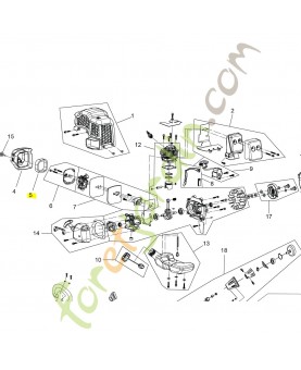 Filtre à air Husqvarna ref. 597556501