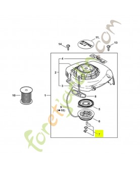 Kit modif cliquet hs Stihl réf. 4237-190-5150
