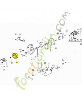 Volant magnétique Husqvarna ref. 538242673