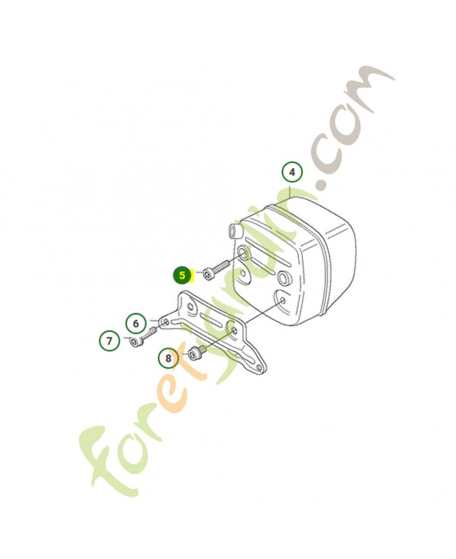 Vis itxscm Husqvarna ref. 525825101