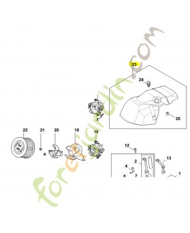 Capot Stihl réf. MB01-080-1600