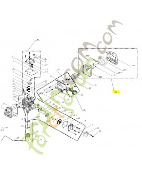 Support de filtre Husqvarna ref. 585361601