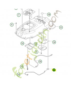 Circuit imprimé Husqvarna ref. 598916001