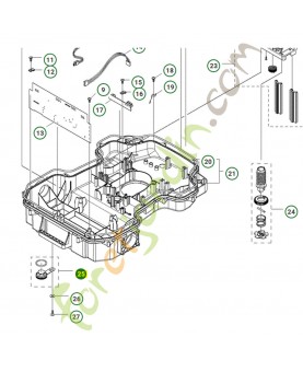 kit bouchon Husqvarna ref. 581621202