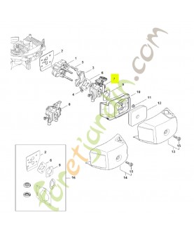 Carburateur complet Stihl réf. 4237-120-0621