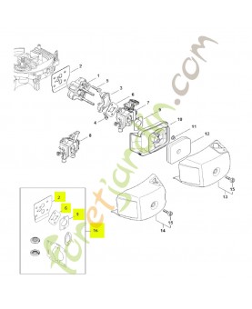 Jeu de joints moteur Stihl réf. 4237-007-1600