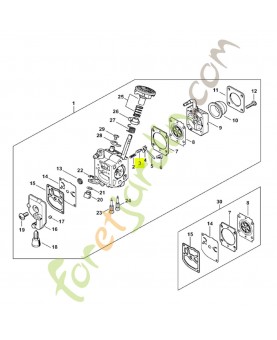 Pointeau d'admission Stihl réf. Z000-018-Z000