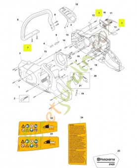 Vis Husqvarna réf. 585592501