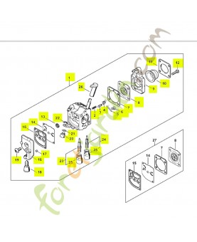Carburateur C1Q-S292B Stihl réf. 4237-120-0615