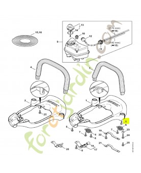 Vis parker is p6 x 19 Stihl ref. 9074-478-4425