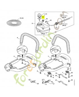 Joint torique 25x3,5 Stihl réf. 9645-948-7734