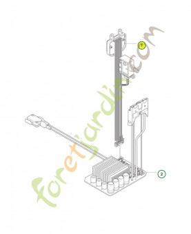Panneau de commande 242i Husqvarna réf.540331201